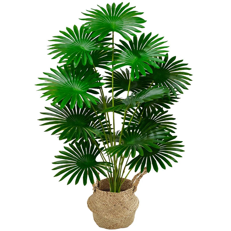 Artificial Tropical Tung Palm Tree – Large Floor Standing Potted Fake Plant Decor